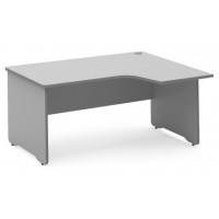 MESA DE OFICINA SERIE WORK CON FORMA DE L DERECHA 160X120 GRIS / GRIS ROCADA 2051AN02V24 (Espera 4 dias)