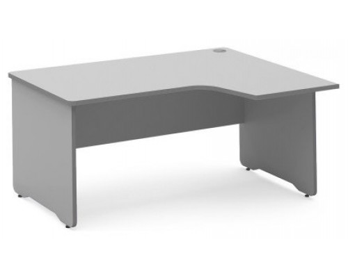 MESA DE OFICINA SERIE WORK CON FORMA DE L DERECHA 160X120 GRIS / GRIS ROCADA 2051AN02V24 (Espera 4 dias)