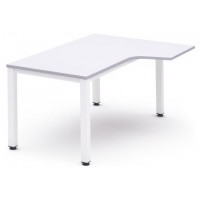 MESA DE OFICINA SERIE EXECUTIVE FORMA L DERECHA 180X120 BLANCO/BLANCO ROCADA 2052AM04 (Espera 4 dias)