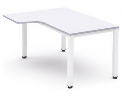 MESA DE OFICINA SERIE EXECUTIVE FORMA L IZQUIERDA 160X120 BLANCO/BLANCO ROCADA 2053AM04 (Espera 4 dias)