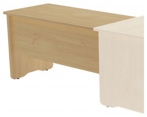 ALA PARA MESA DE OFICINA SERIE WORK 100X60 ROBLE / ROBLE ROCADA 2102AR08V24 (Espera 4 dias)