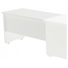 ALA PARA MESA DE OFICINA SERIE WORK 100X60 BLANCO / BLANCO ROCADA 2102AW04 (Espera 4 dias)