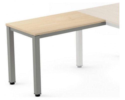 ALA  PARA MESA SERIE EXECUTIVE 100X60 GRIS / HAYA ROCADA 2107AD01 (Espera 4 dias)