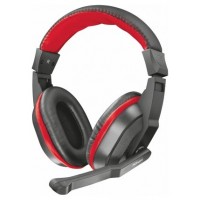 AURICULAR TRUST ZIVA GAMING MICROFONO PC NEGRO/ROJO