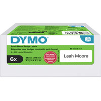 DYMO Etiqueta LW Multipack identificaci&oacute;n 89x41mm - VALUE PACK (6 Rollos de 300 etiquetas)