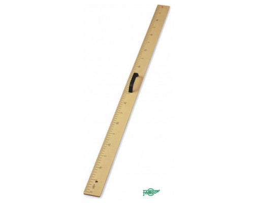 REGLA 100 CMS. PLASTICO IMITACIÓN MADERA PARA PIZARRA FAIBO 229 (Espera 4 dias)