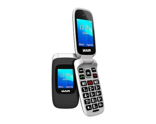 WUUM by SPC 2335T Movil Básico 2.4" FM Titanio-SX12 WUUM by SPC 2335T Movil Básico 2.4" FM Titanio