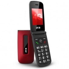 SPC 2342R Titan 4G Movil Senior 2.4" S.HELP Rojo