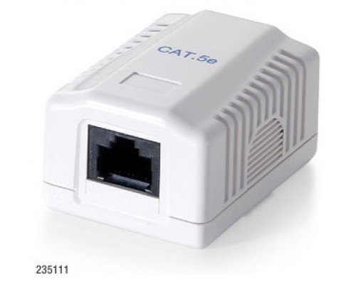 Equip 235111, RJ-45, 5e, Blanco, 39 mm, 29,5 mm, 54 mm