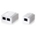 Equip - Roseta de superficie Cat.6 RJ45 Hembra