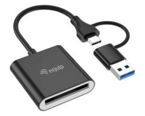 CARD READER EXTERNO EQUIP USB 3.2 DOBLE CONEXION USB-A-SX6 CARD READER EXTERNO EQUIP USB 3.2 DOBLE CONEXION USB-A