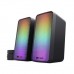 ALTAVOCES 2.0 TRUST 2.0 WEZZ RGB 6W RMS 12W MAX USB
