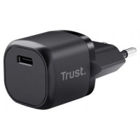 CARGADOR PARED/VIAJE ULTRARREDUCIDO USB-C PD 20W MAXO NEGRO TRUST (Espera 4 dias)