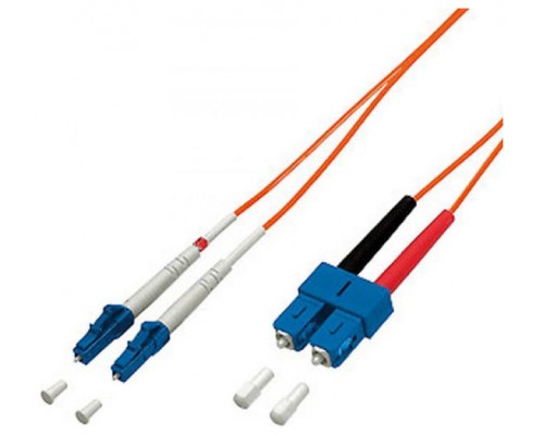 CABLE FIBRA OPTICA MULTIMODO LC/LC 62,5/125 LSOH 1M
