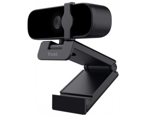 WEBCAM CON MICROFONO TRUST TANOR FULL HD 1080P NEGRA