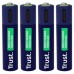 PILAS AAA RECARGABLE TRUST USB-C AAA 500 mAh PACK 4