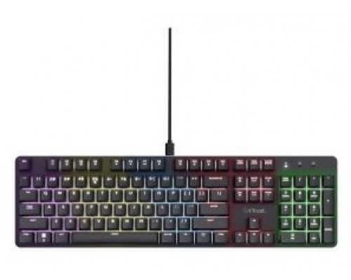 TECLADO TRUST GAMING GXT 871 ZORA MECANICO RGB COLOR
