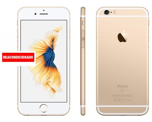 APPLE iPHONE 6S 64 GB GOLD REACONDICIONADO GRADO A (Espera 4 dias)