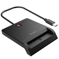 LECTOR TARJETAS EXTERNO USB-C PRIMO NEGRO TRUST (Espera 4 dias)