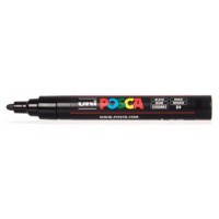 MARCADOR PC-5M POSCA 1.8-2.5MM NEGRO UNI-BALL 286658000 (MIN6) (Espera 4 dias)