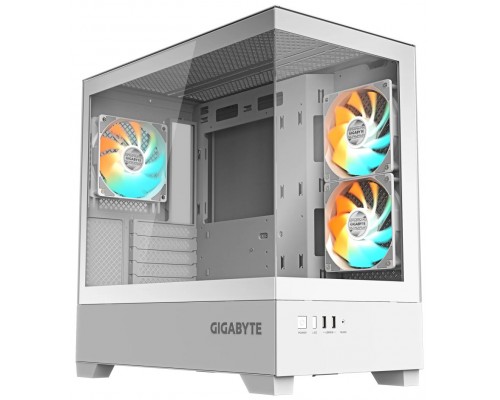 GIGABYTE AORUS CAJA SEMITORRE C201W ICE PANORAMIC (Espera 4 dias)