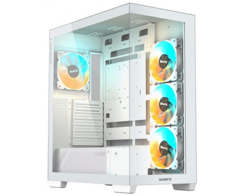 CAJA ATX SEMITORRE GIGABYTE C500 GLASS USB 3.1 BLANCA
