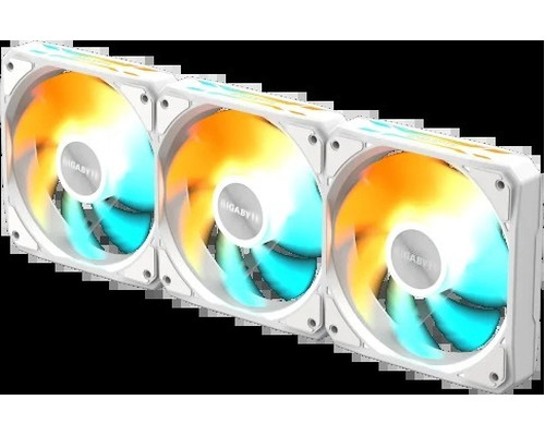 VENTILADOR GIGABYTE PARA CAJA EZ CHAIN FAN 120 ICE,3X120MM,BLANCO - PACK 3- (GP-GBT EZFAN1203 ICE) (Espera 4 dias)