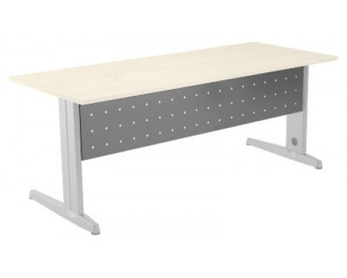 FALDÓN METÁLICO GRIS PARA MESA DE OFICINA SERIE METAL MEDIDA 160 CM. ROCADA 2936 (Espera 4 dias)