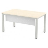 FALDÓN METÁLICO BLANCO PARA MESA DE OFICINA SERIE EXECUTIVE, BLANCA Y TOTAL 140CM. ROCADA 2939W (Espera 4 dias)