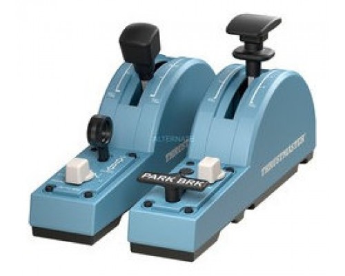 Thrustmaster TCA Quadrant Add-On Airbus Edition Negro, Azul Simulador de Vuelo PC (Espera 4 dias)