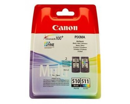 Canon PG-510/CL-511. Tipo de cartucho de tinta: