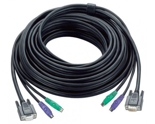 Aten 30ft PS/2 cable para video, teclado y ratón (kvm) Negro 10 m (Espera 4 dias)
