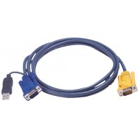 Aten 2L5206UP cable para video, teclado y ratón (kvm) Negro 6 m (Espera 4 dias)