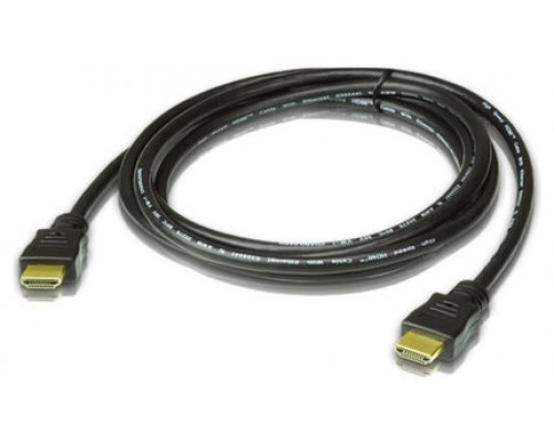 Aten 2L-7D02H-1 cable HDMI 2 m HDMI tipo A (Estándar) Negro (Espera 4 dias)