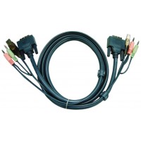 ATEN CABLE KVM DVI-D USB DUAL LINK DE 1,8 M (2L-7D02UD) (Espera 4 dias)