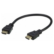 Aten 0.3M High Speed HDMI Cable with Ethernet cable HDMI 0,3 m HDMI tipo A (Estándar) Negro, Oro (Espera 4 dias)