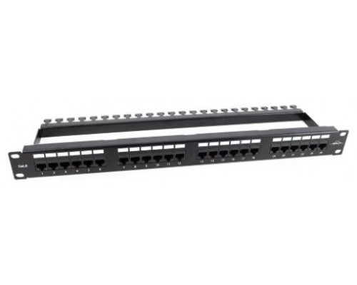 Monolyth Patch Panel 24 Puertos 19" UTP Keystone