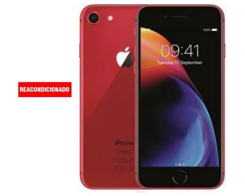 APPLE iPHONE 8 256 GB RED REACONDICIONADO GRADO B (Espera 4 dias)-SX23 APPLE iPHONE 8 256 GB RED REACONDICIONADO GRADO B (Espera 4 dias)