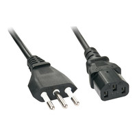 Lindy 30413 cable de transmisión Negro 2 m CEI 23-16 C13 acoplador (Espera 4 dias)-5SX Lindy 30413 cable de transmisión Negro 2 m CEI 23-16 C13 acoplador (Espera 4 dias)