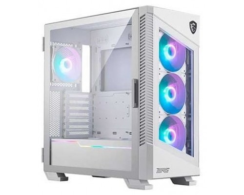 CAJA GAMING MSI MPG VELOX 100R WHITE  ATX 2XUSB3.2 RGB NEGRO