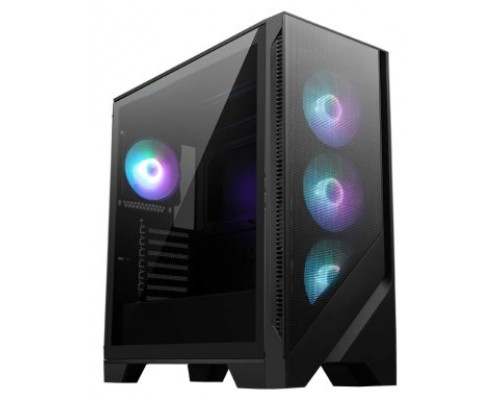 MSI MAG FORGE 321R AIRFLOW carcasa de ordenador Midi Tower Negro, Transparente (Espera 4 dias)-SX25 MSI MAG FORGE 321R AIRFLOW carcasa de ordenador Midi Tower Negro, Transparente (Espera 4 dias)