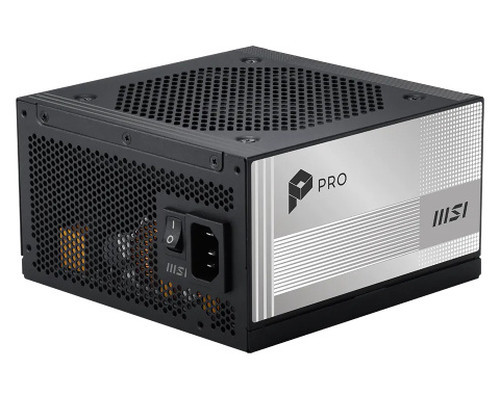 FUENTE ALIMENTACION MSI PRO A850PL PCIE5,PSU,850W,80 PLUS PLATINUM,MODULAR,120MM,ACTIVE PFC,1XPCI-E 5 (16PIN),3XPCI-E (6+2 PIN),6XSATA (15 PIN) (Espera 4 dias)-SX24 FUENTE ALIMENTACION MSI PRO A850PL PCIE5,PSU,850W,80 PLUS PLATINUM,MODULAR,120MM,ACTIVE PFC,1XPCI-E 5 (16PIN),3XPCI-E (6+2 PIN),6XSATA (15 PIN) (Espera 4 dias)