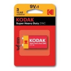 PILAS 9V KODAK EXTRA HEAVY DUTY ZINC 9V 1 UNIDAD 250-SX2 PILAS 9V KODAK EXTRA HEAVY DUTY ZINC 9V 1 UNIDAD 250