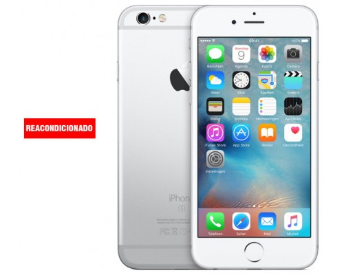 APPLE iPHONE 6S 32 GB SILVER REACONDICIONADO GRADO A (Espera 4 dias)