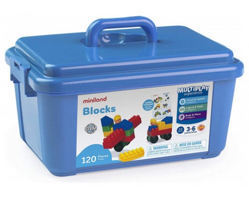 JUEGO SUPER KIM BLOC 120 PIEZAS MINILAND 32310 (Espera 4 dias)