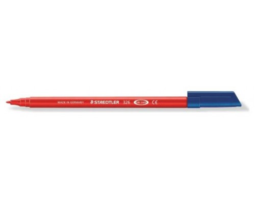 ROTULADOR NORIS PUNTA DE FIBRA 326 COLOR ROJO STAEDTLER 326-2 (MIN10) (Espera 4 dias)