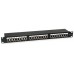 PATCH PANEL 24 PUERTOS CATEGORIA 6 APANTALLADO COLOR