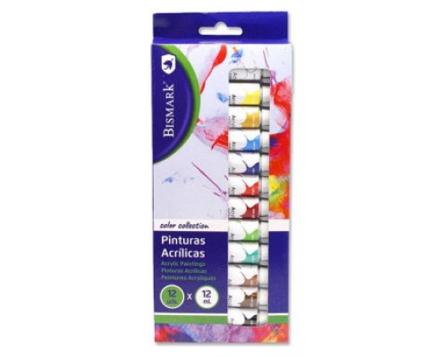 Bismark 327025 pintura acrílica 12 ml Multi Tubo (Espera 4 dias)