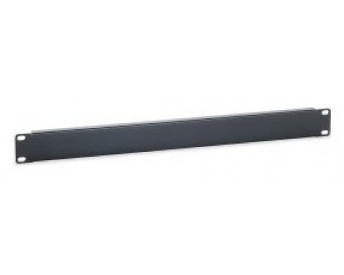 PANEL CIEGO 1U ARMARIO RACK 19" COLOR NEGRO