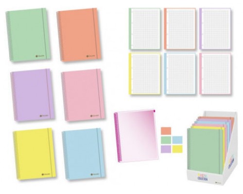 Golden 327708 cuaderno y block A4 120 hojas Multicolor (MIN12) (Espera 4 dias)